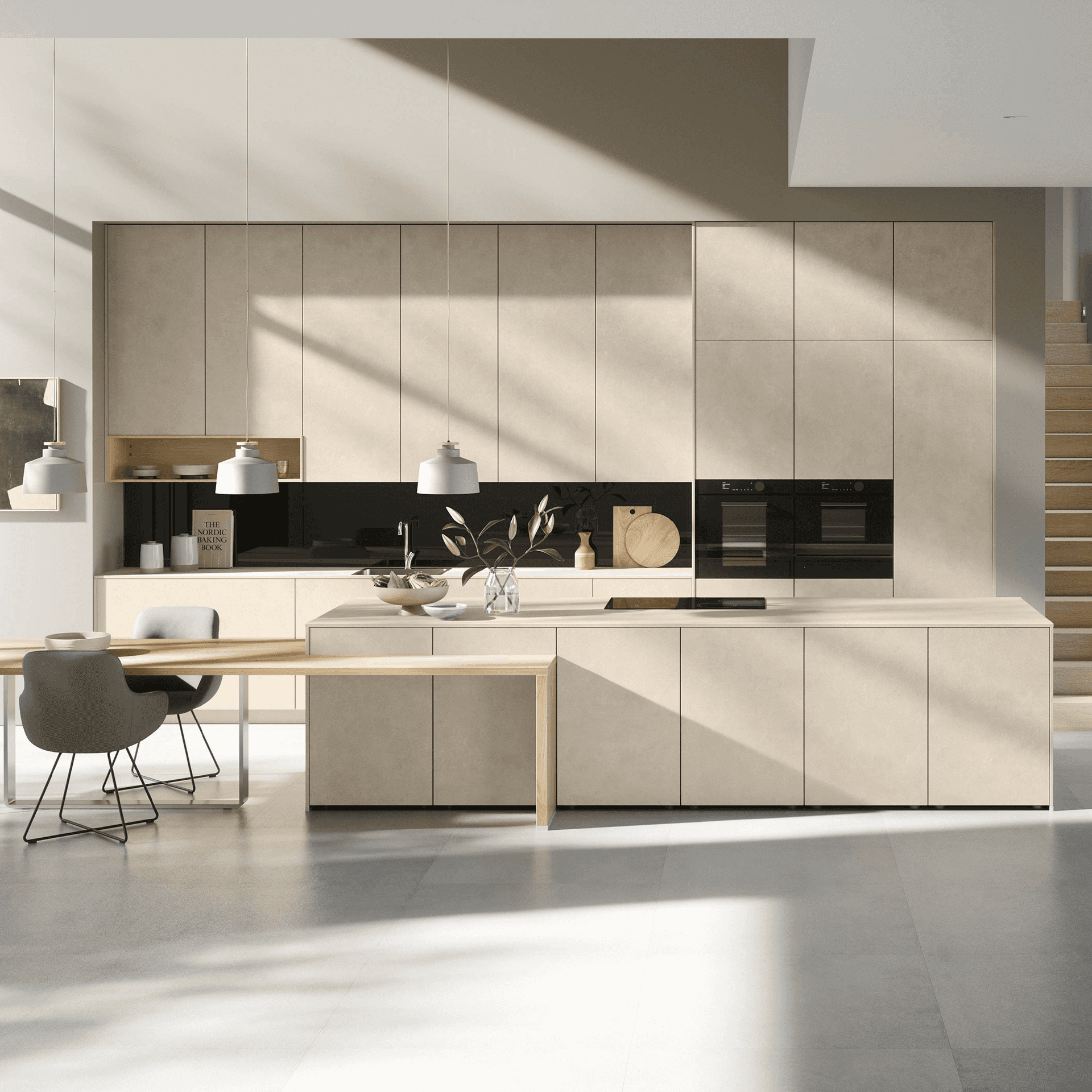 Nobilia overhead cabinets for modern kitchen solutions