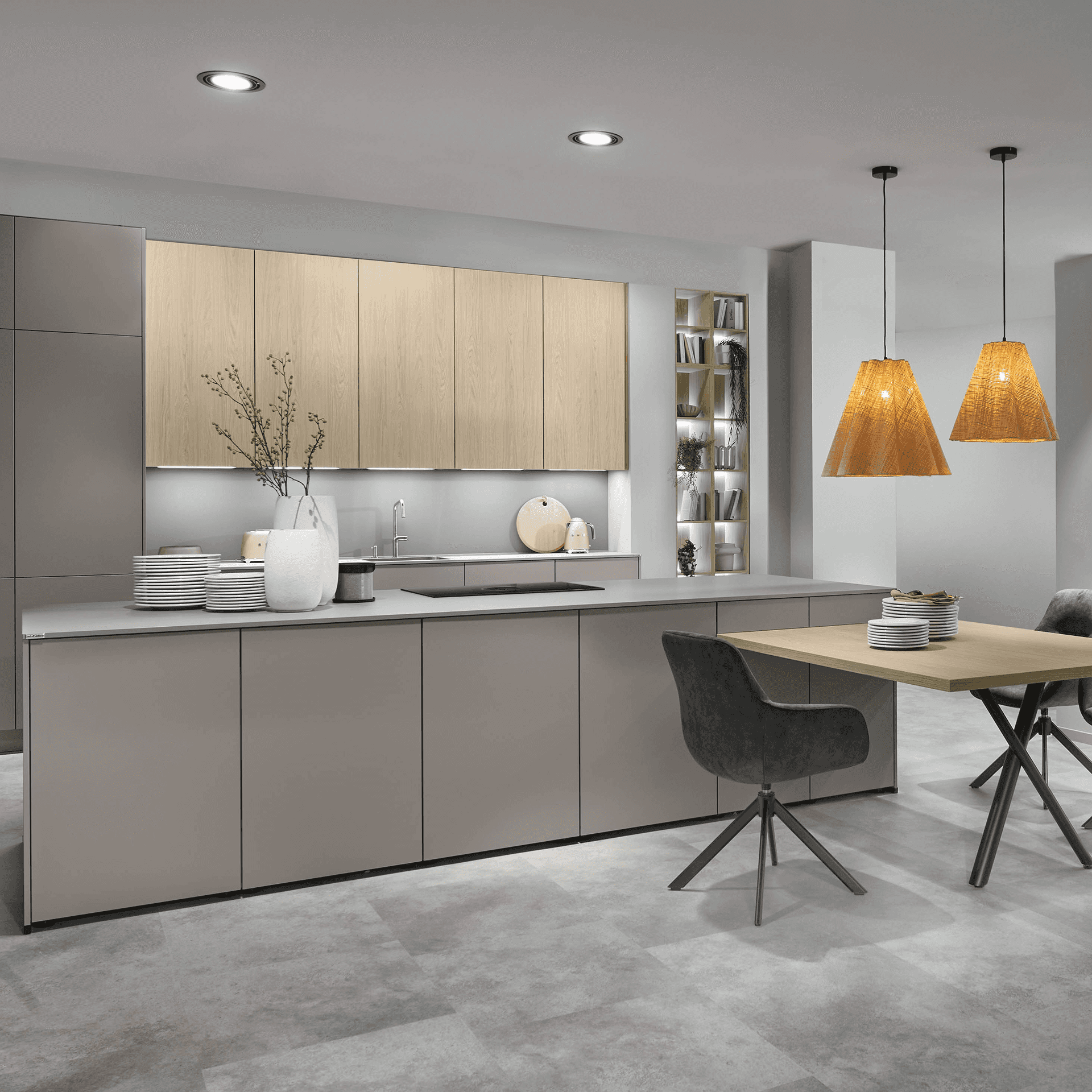 Nobilia back panel cladding for base cabinets