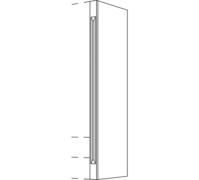 Nobilia Pilaster für Aufsatzschränke