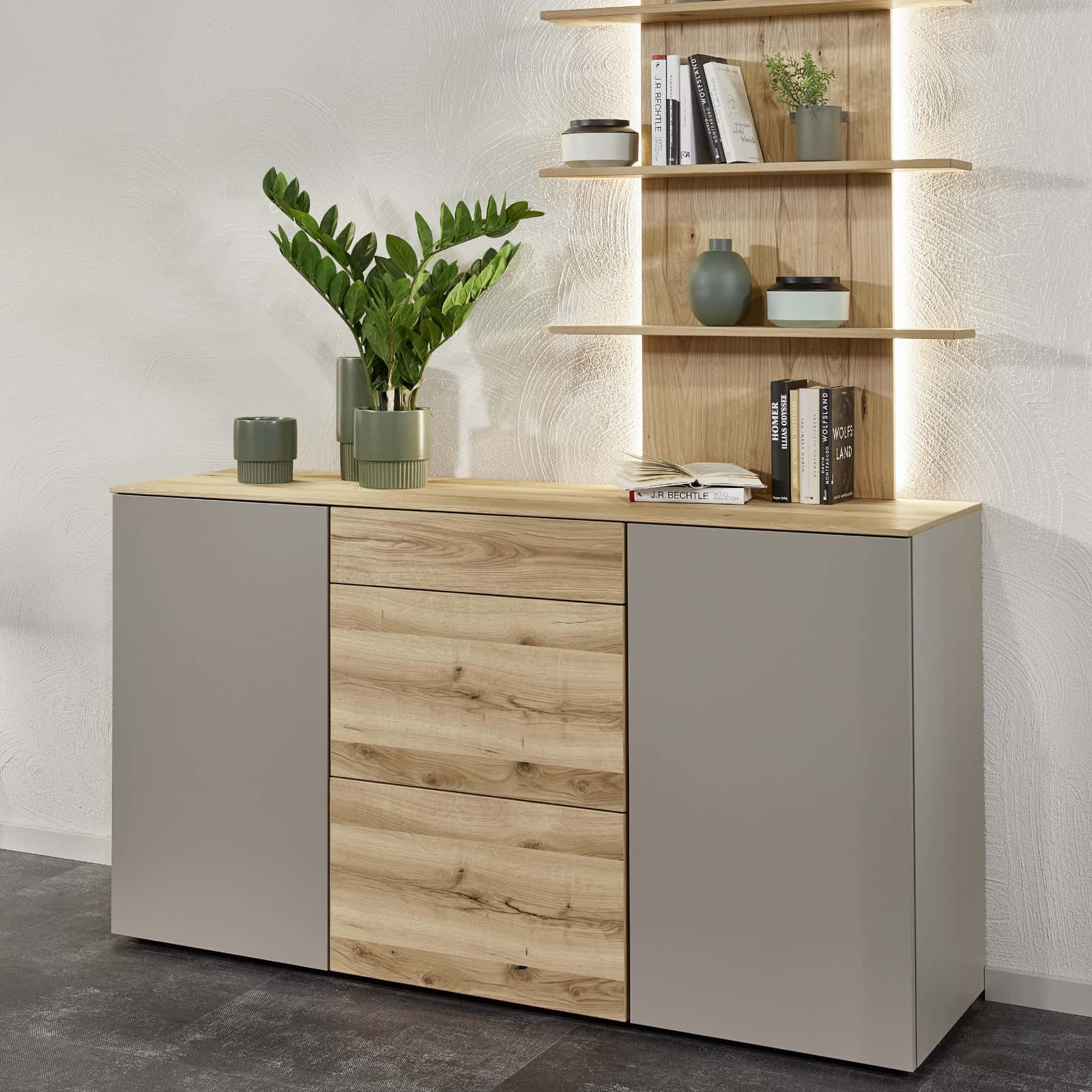 Nobilia Sideboard in Echtsholzfurnier