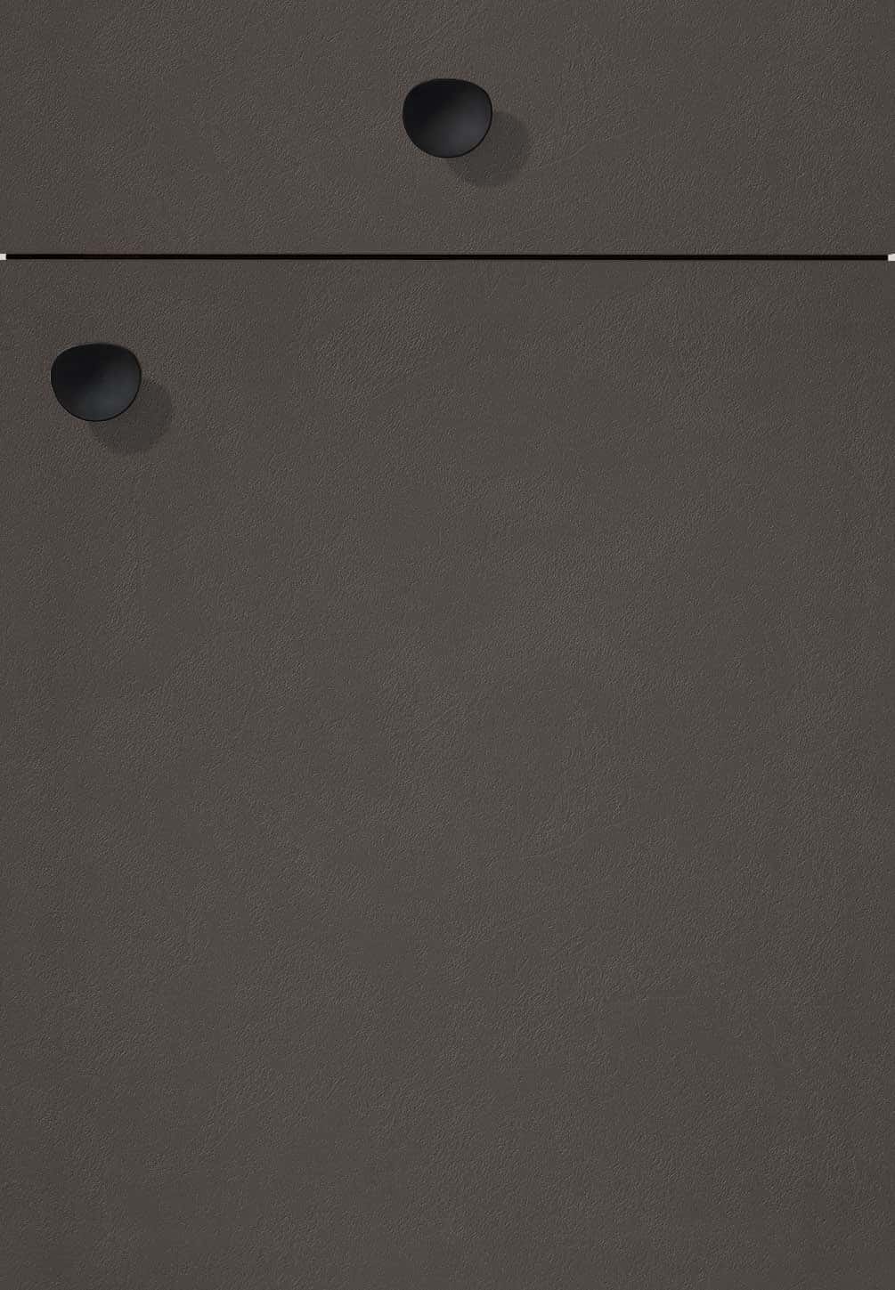 Nobilia Front 605 Coffee strukturiert 099 Look PG 1