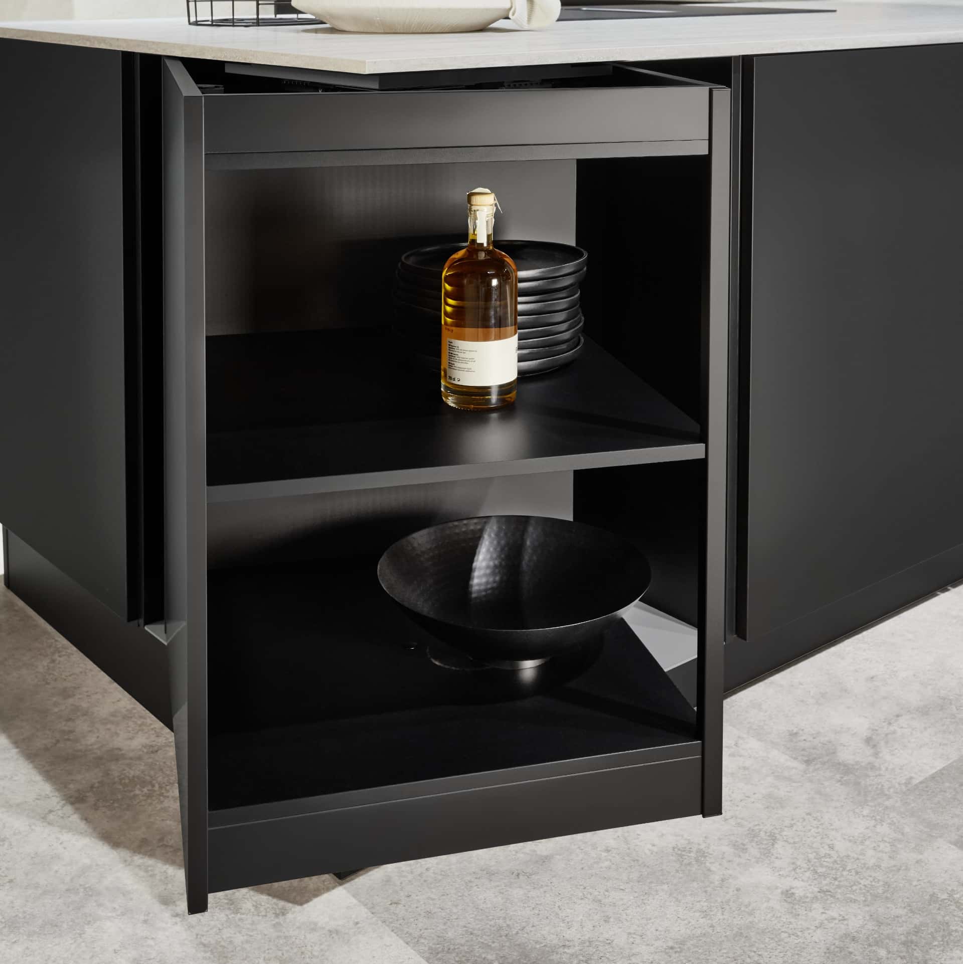 Nobilia Furn Spin  Abschlussunterschrank mit 180 Grad Drehbarkeit in XL Höhe